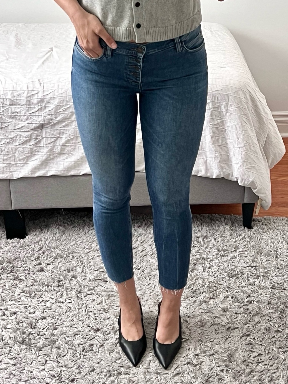 Free People High-Rise Skinny Jeans